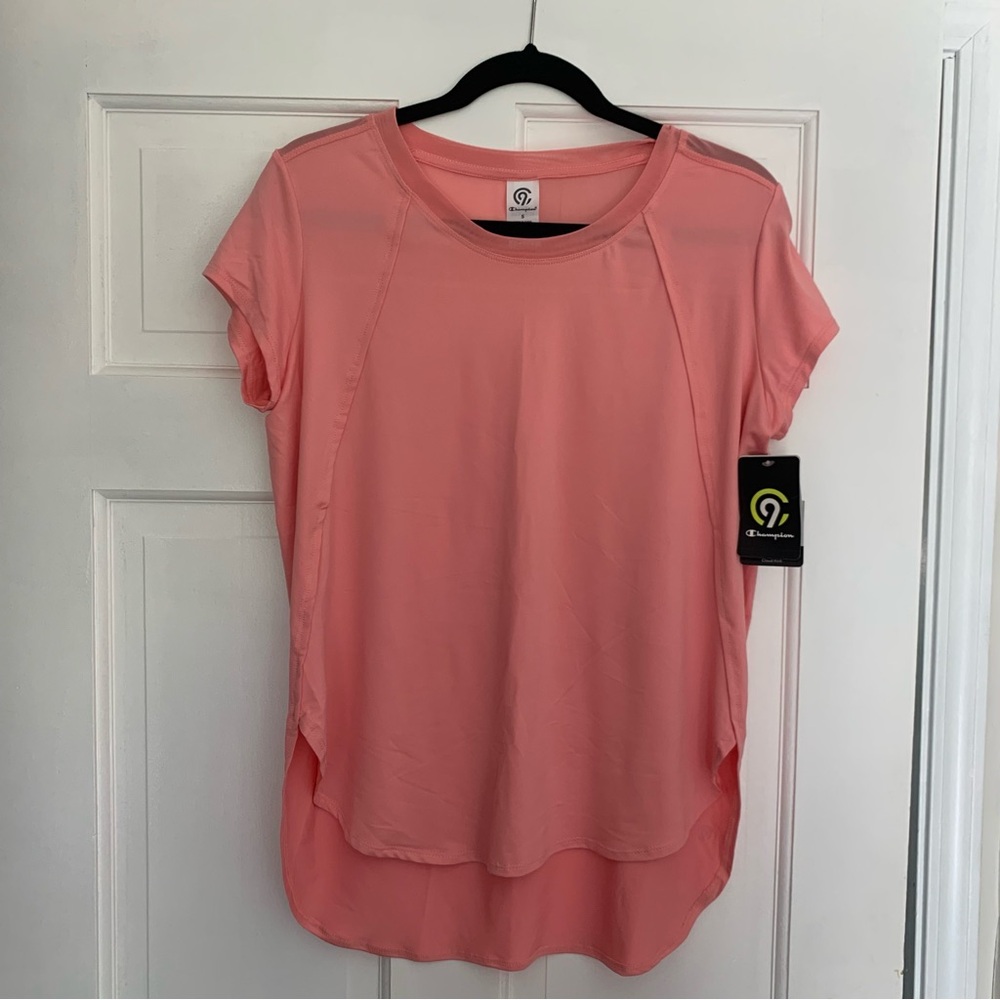 Champion Coral Women's Short Sleeve Athletic Tee